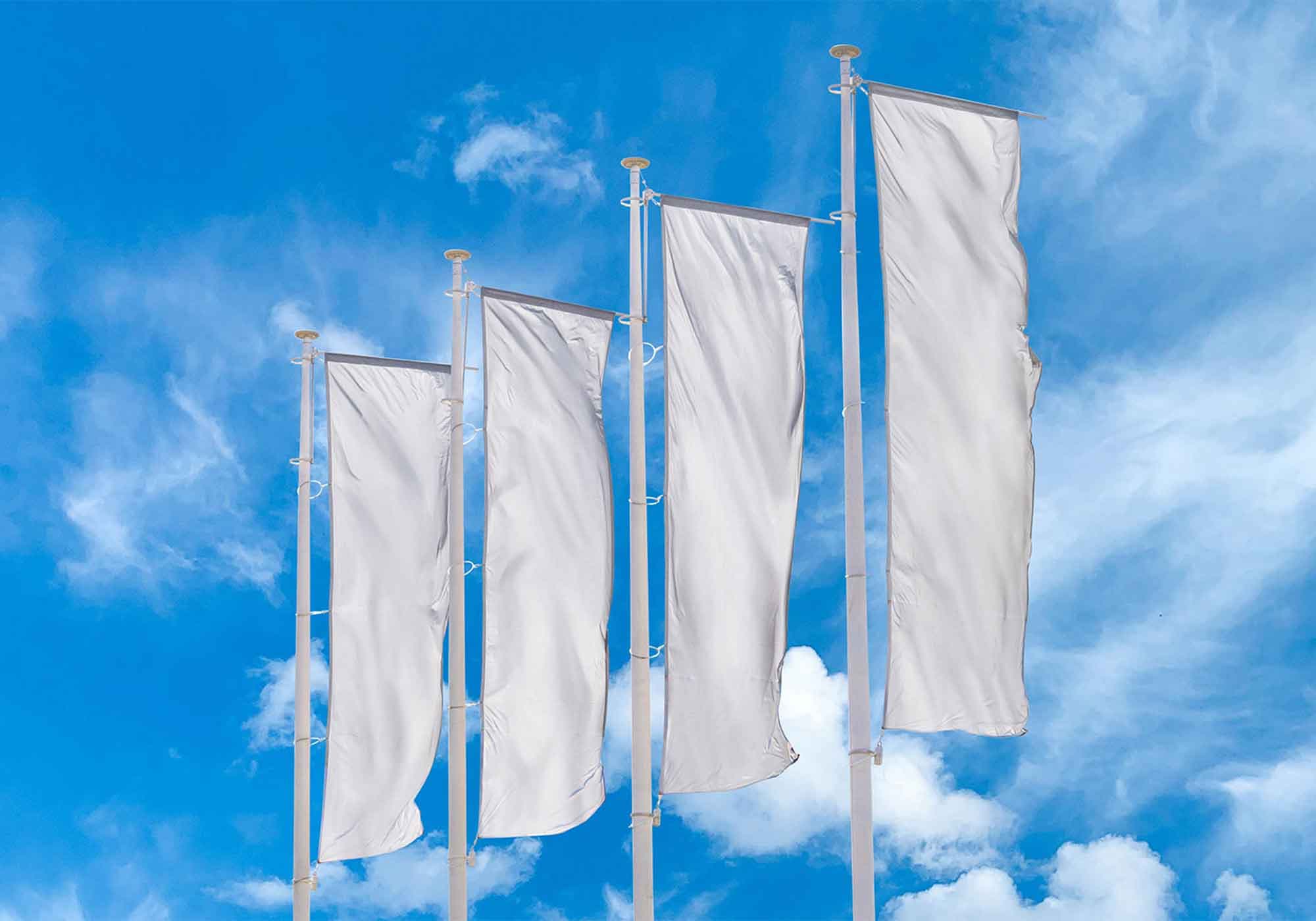 Rectangular flag,